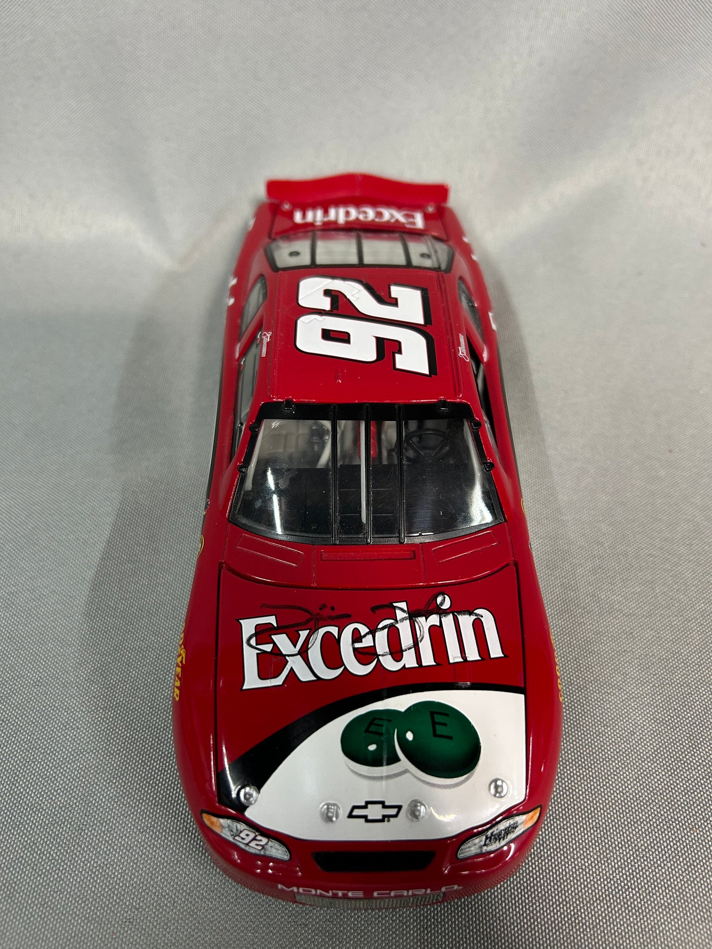 Jimmie Johnson #92 Excedrin Autographed Nascar Diecast
