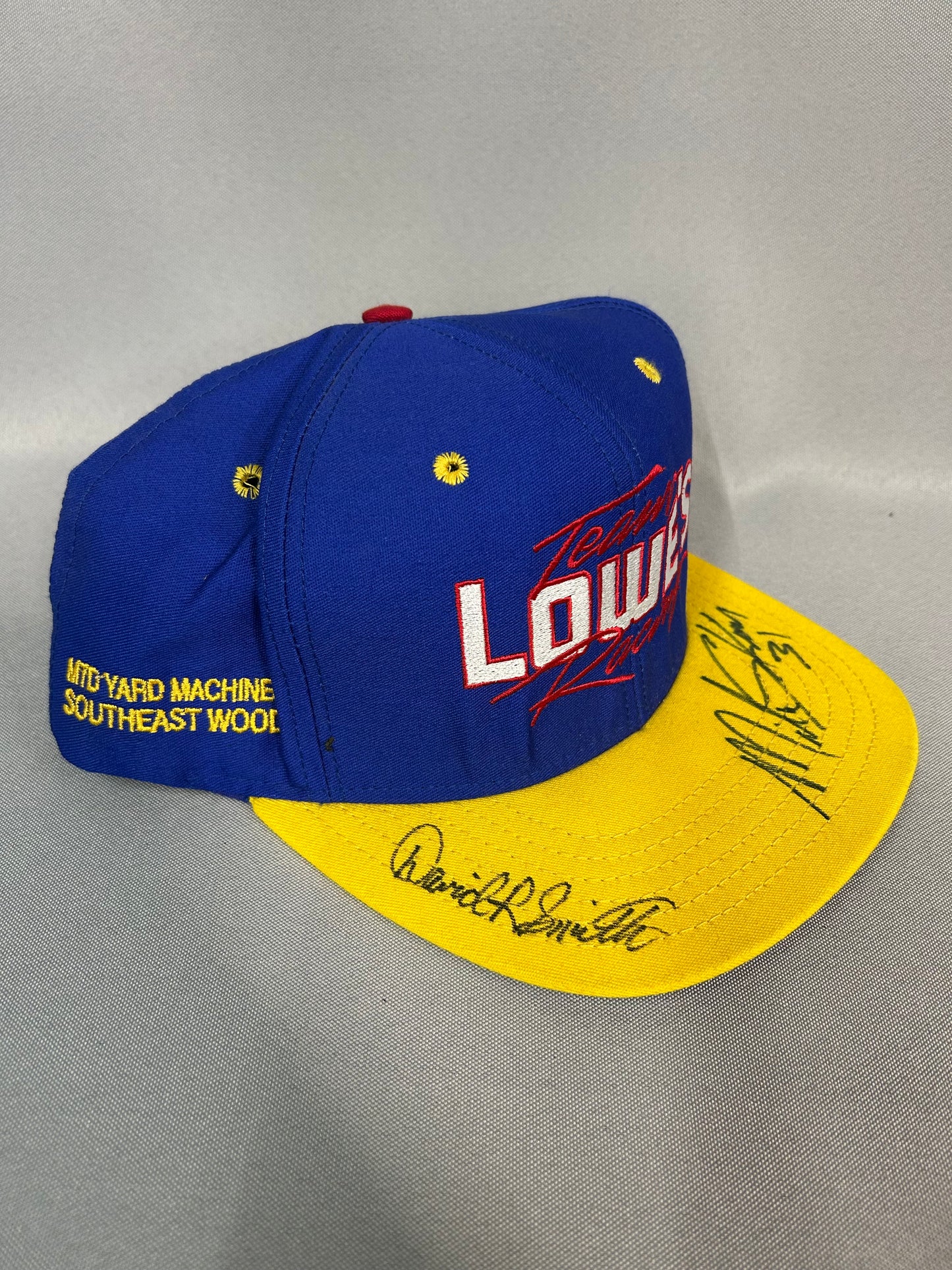 Mike Skinner #31 Team Lowes Racing Nascar Autographed Hat