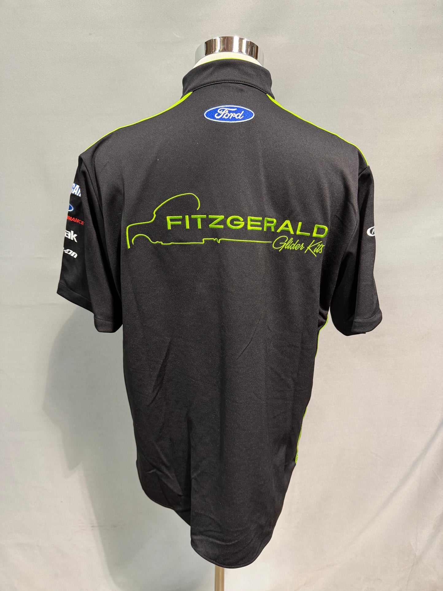 Ryan Blaney #22 Fitzgerald Nascar Crew Shirt Size Large