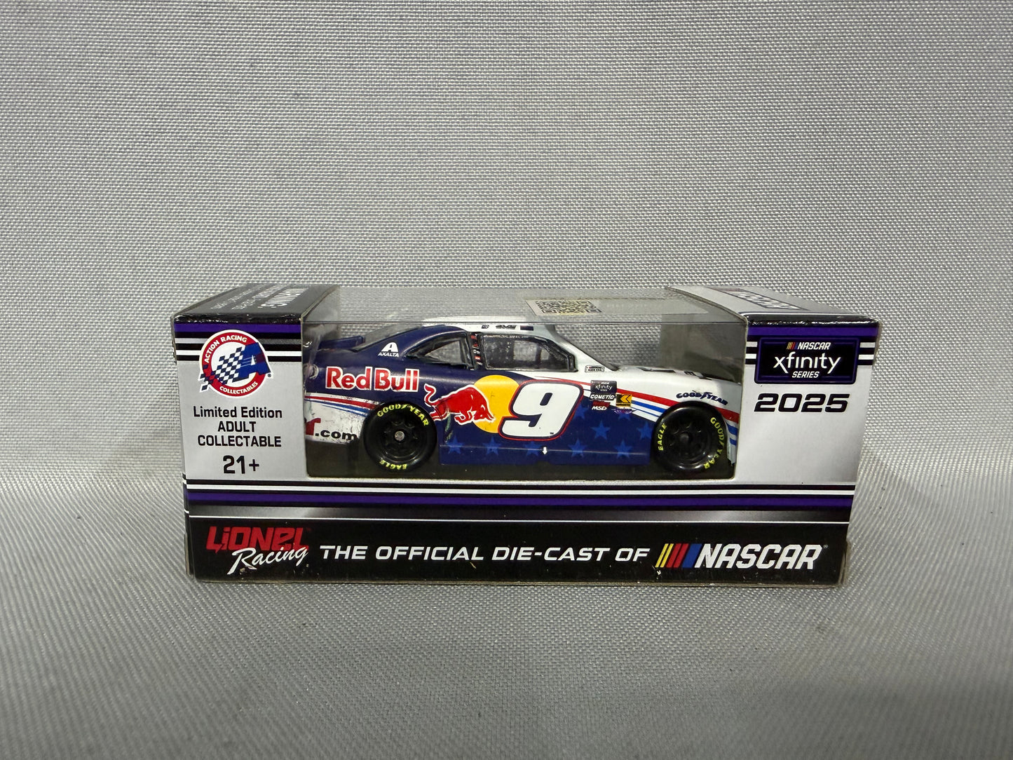 Shane Van Gisbergen #9 2025 Chicago Win Weathertech Red Bull Nascar 1/64 Diecast
