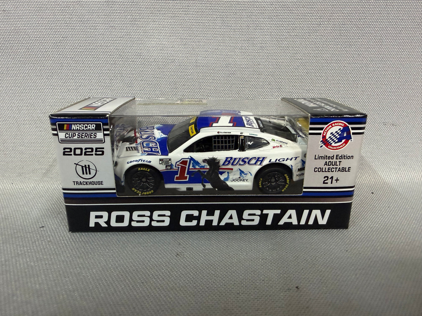 Ross Chastain #1 2025 Busch Light Retro Nascar 1/64 Diecast