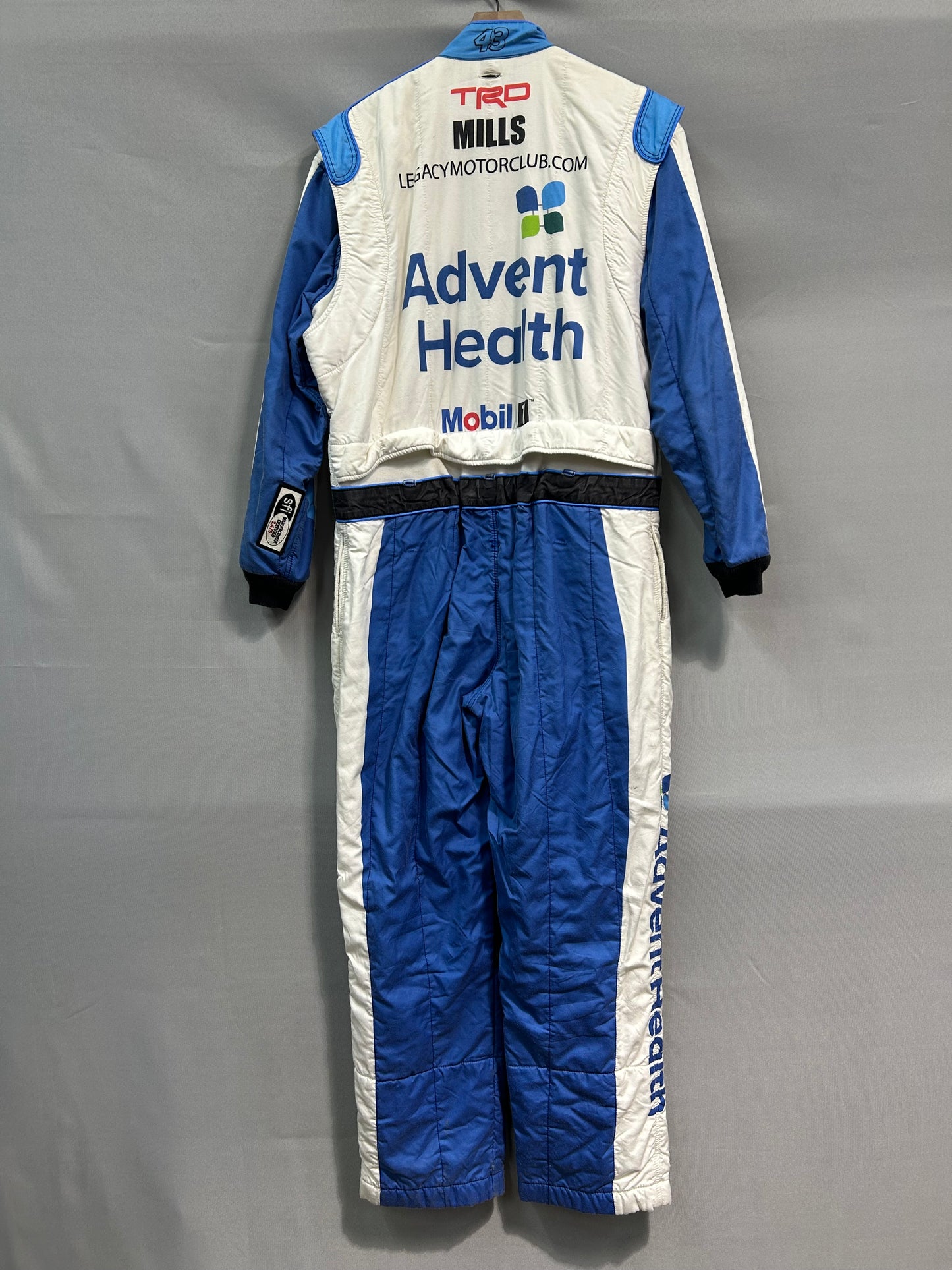 Erik Jones #43 2024 Advent Health Nascar Crew Firesuit C-52 W-42 L-31