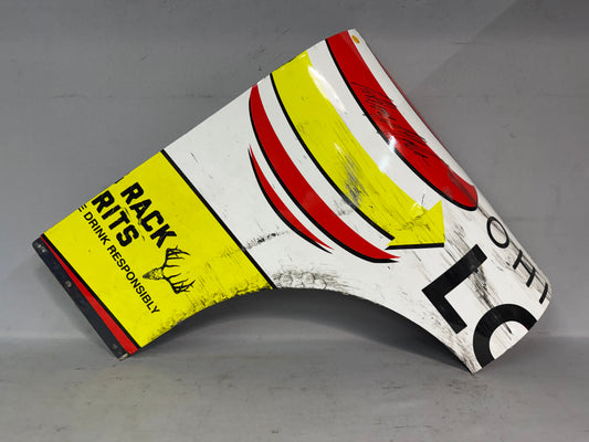 Anthony Alfredo #96 2026 Bristol 1 Ohio Logistics Nascar Autographed Partial Quarter Panel
