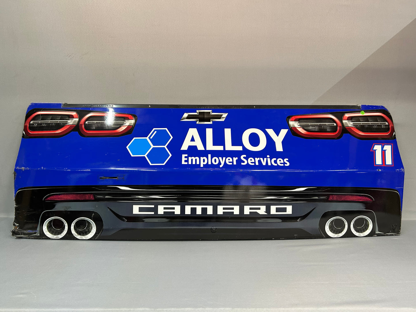 Josh Williams #11 2024 Alloy Employer Services Nascar Rear Bumper
