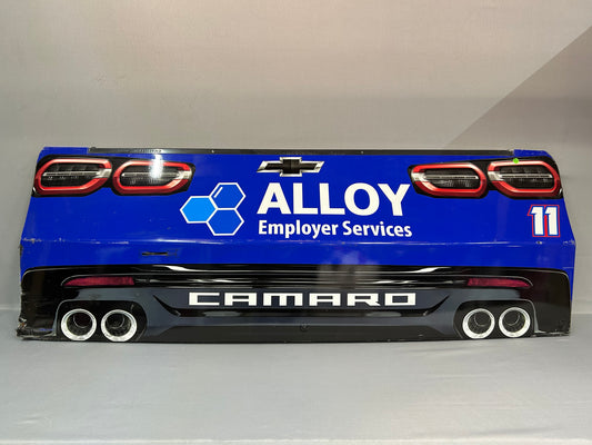 Josh Williams #11 2024 Alloy Employer Services Nascar Rear Bumper