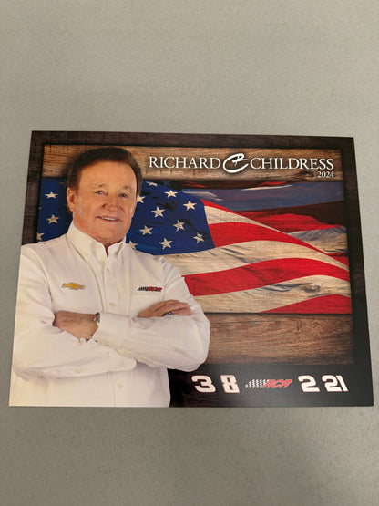 Richard Childress 2024 RCR Nascar Hero Card