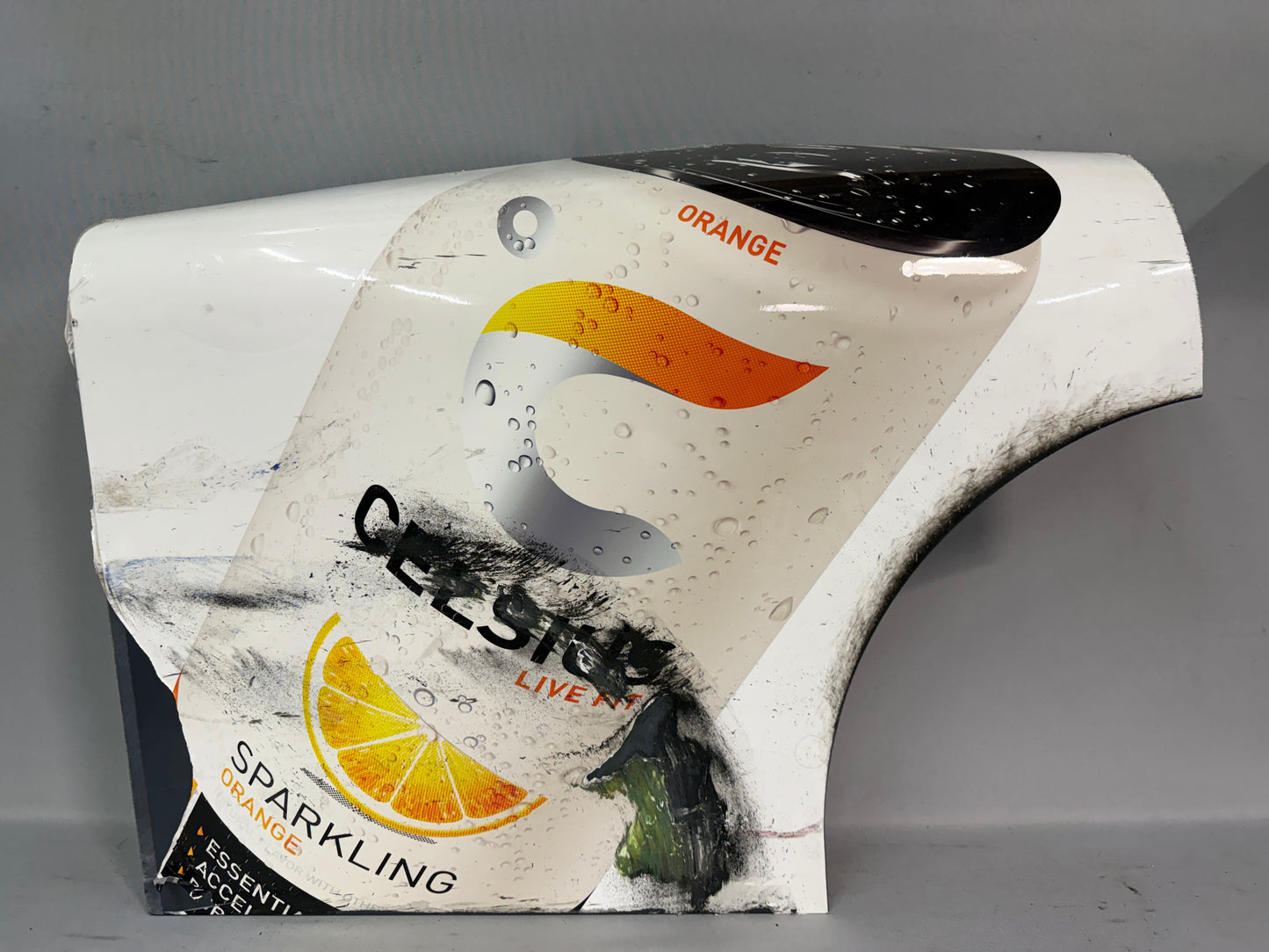 Christian Eckes #16 2025 WWTR Gateway Celsius Nascar Partial Quarter Panel