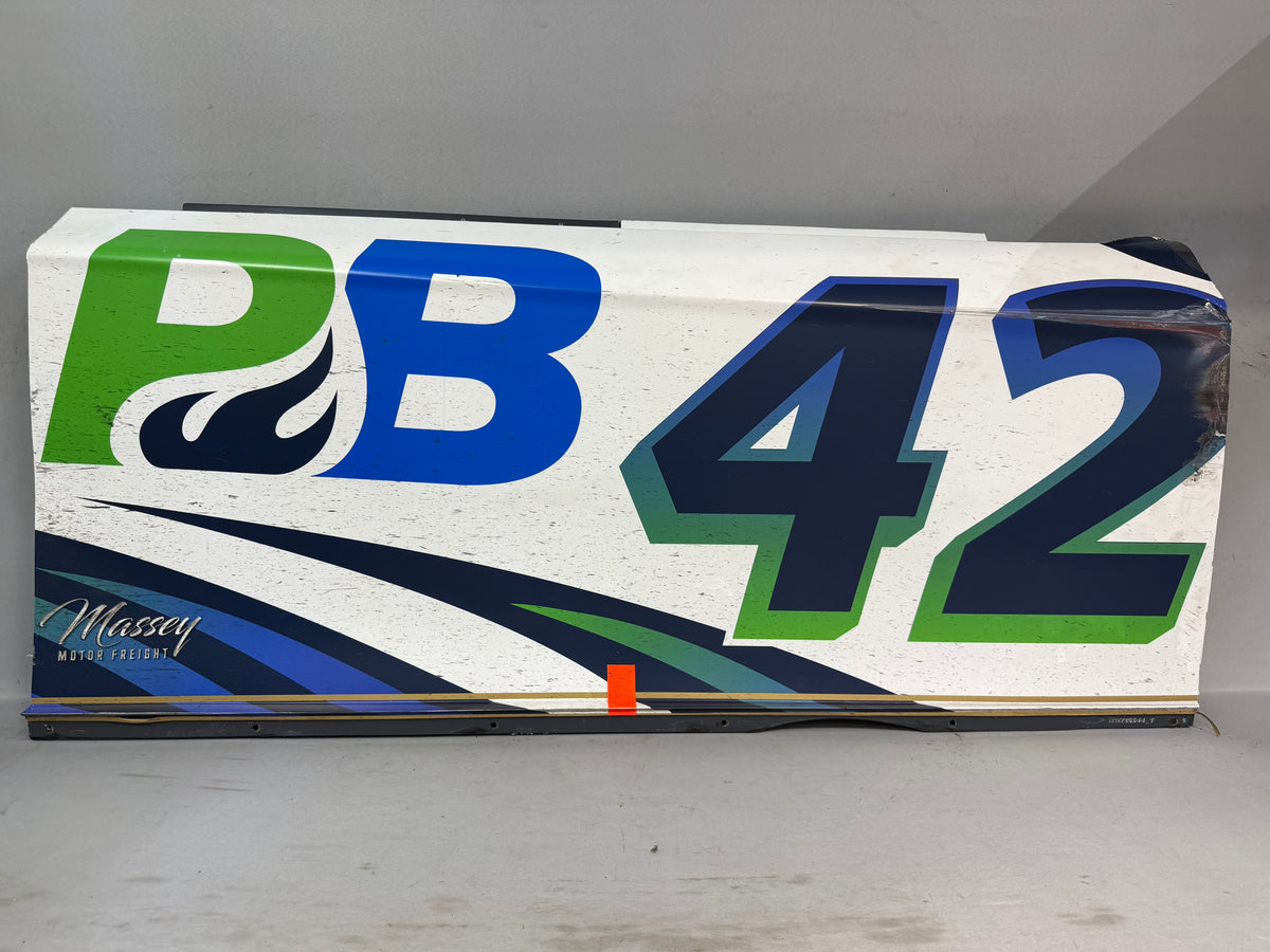 John Hunter Nemechek #42 2026 Darlington 2 Pye Barker Nascar Door Panel