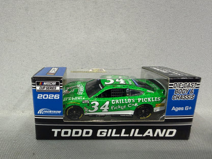 Todd Gilliland #34 2026 Grillos Pickles Nascar 1/64 Diecast