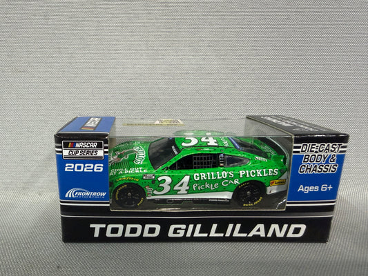 Todd Gilliland #34 2026 Grillos Pickles Nascar 1/64 Diecast