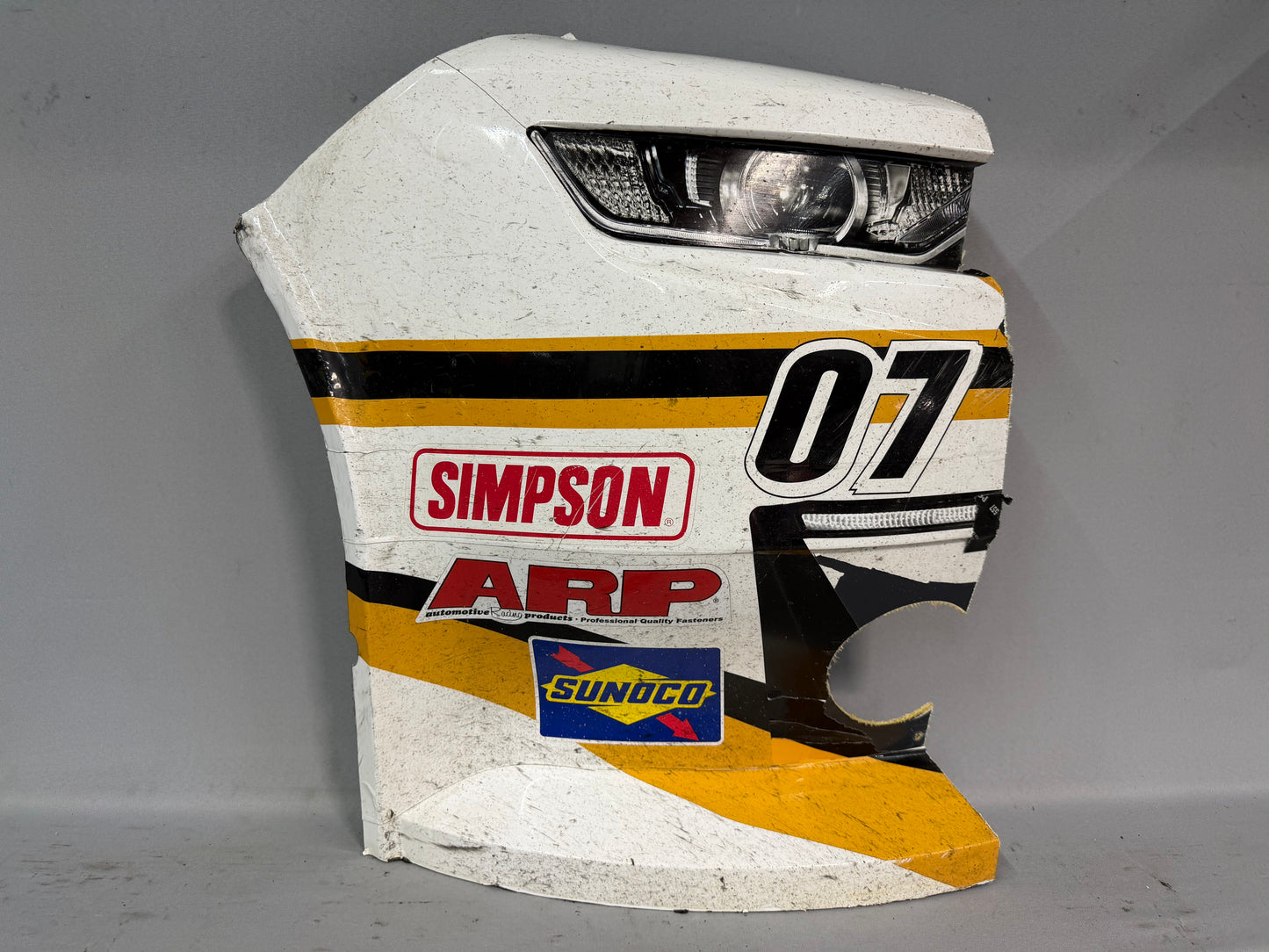 Patrick Emerling #07 2025 Priority Tire Nascar Nose Corner