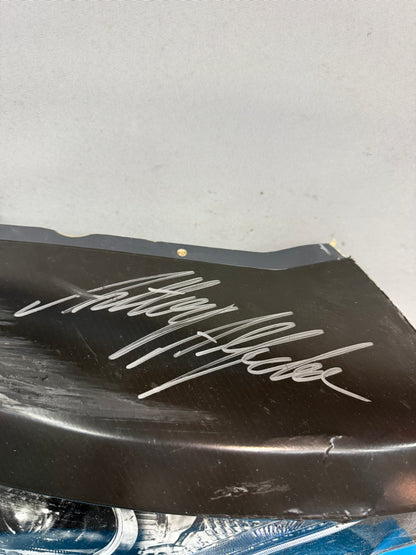 Anthony Alfredo #96 2026 Bristol 2 Dude Wipes Fragrance Free Nascar Autographed Nose Corner
