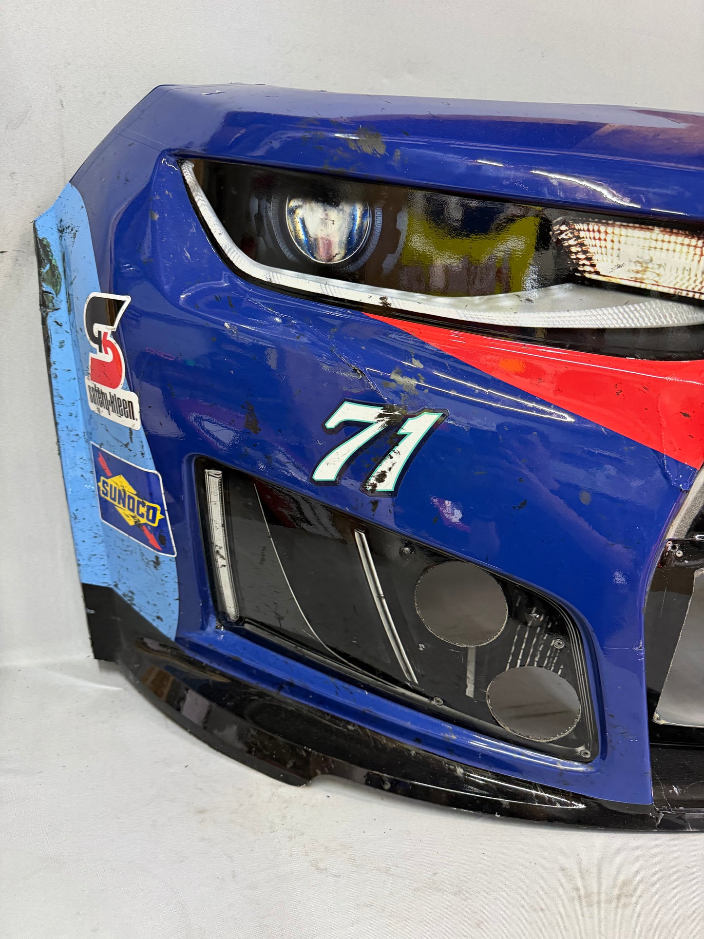 Michael McDowell #71 2026 Bristol 1 Delaware Life Nascar Front Nose