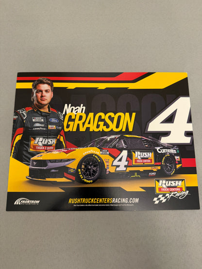 Noah Gragson #4 2025 Rush Truck Centers Nascar Hero Card