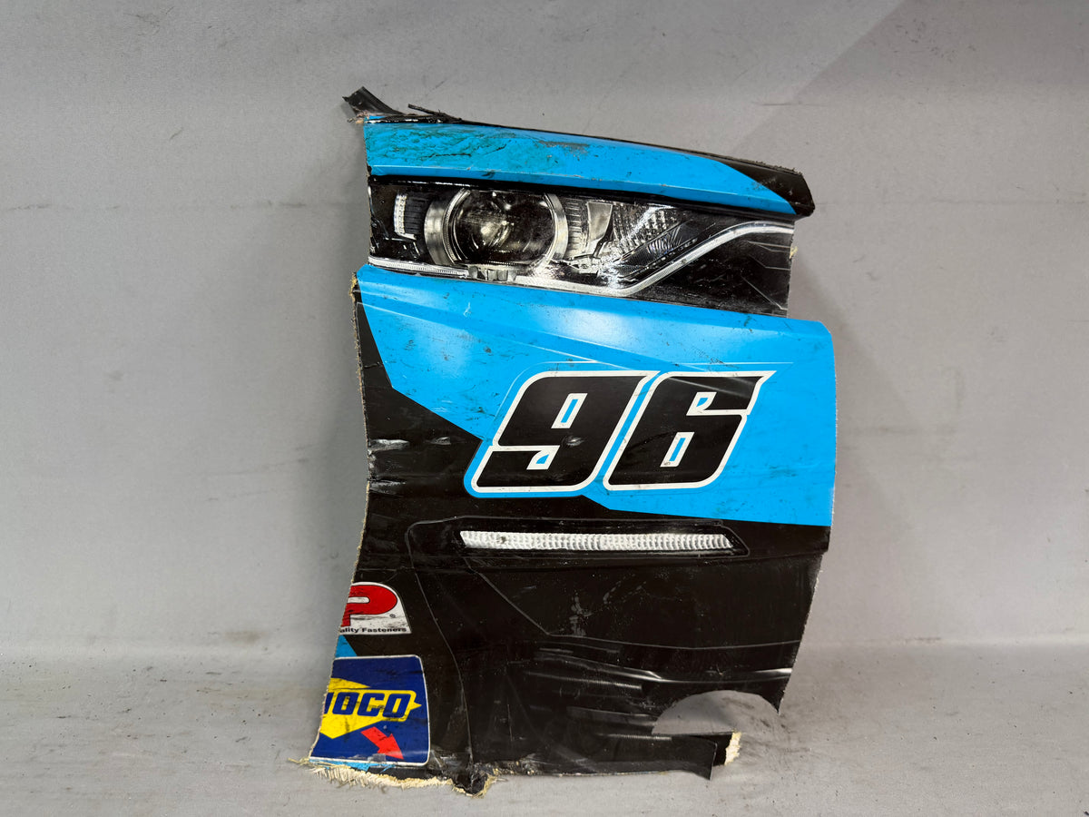 Anthony Alfredo #96 2026 Dover Dude Wipes Nascar Autographed Nose Corner