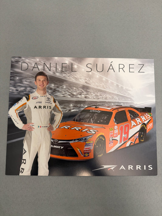 Daniel Suarez #19 2016 Arris Nascar Hero Card