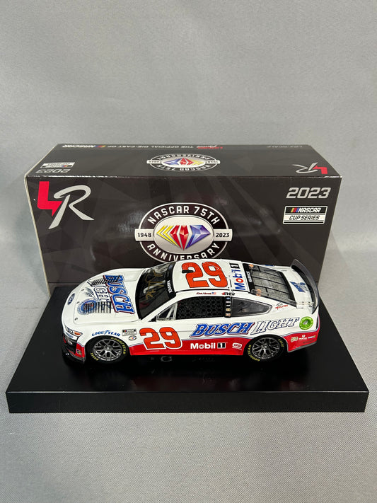 Kevin Harvick #29 2023 Autographed Busch Light Advanced Run Nascar Diecast