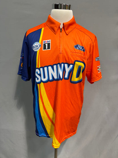 Kevin Harvick #4 Sunny D Nascar Crew Shirt Size XL