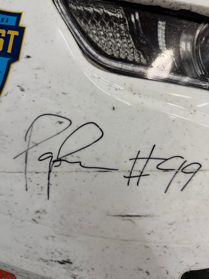 Parker Retzlaff #99 2026 Darlington 1 South Carolina Outcast Nascar Autographed Nose Corner