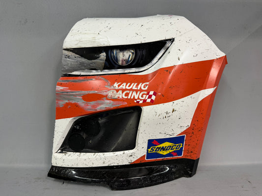 AJ Allmendinger #16 2024 Indianapolis Campers Inn RV Nascar Nose Corner