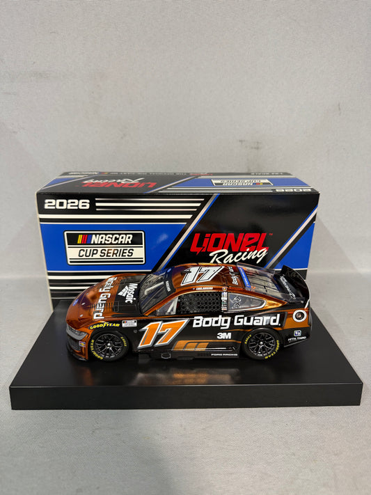 Chris Buescher #17 2026 Body Guard Tribute Color Chrome Nascar Diecast