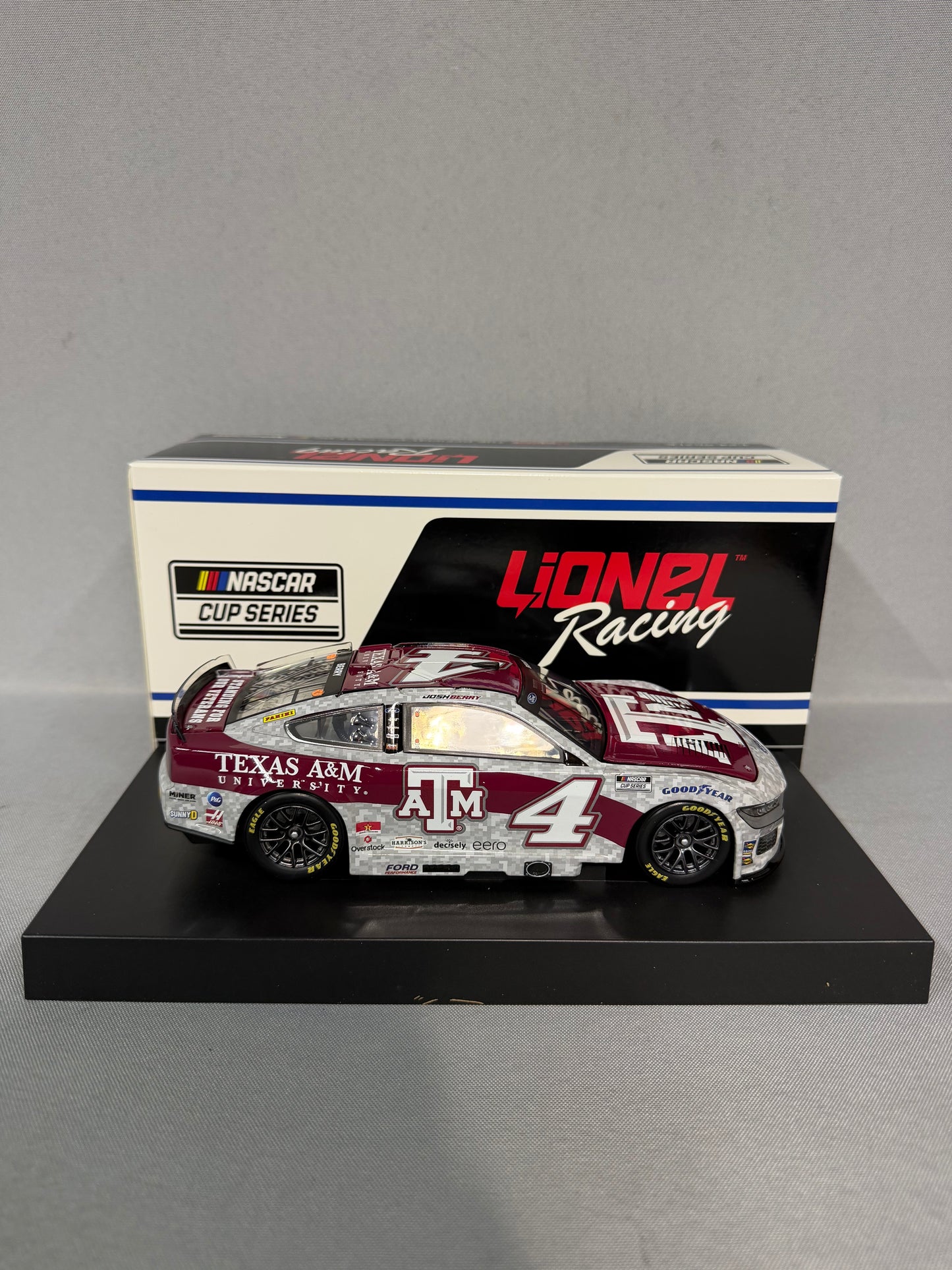 Josh Berry #4 2024 Texas A&M Nascar Diecast