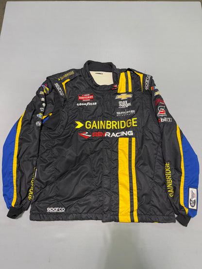 Nick Sanchez #2 2024 Gainbridge Nascar 2 Piece Crew Firesuit C-54 W-40 L-32