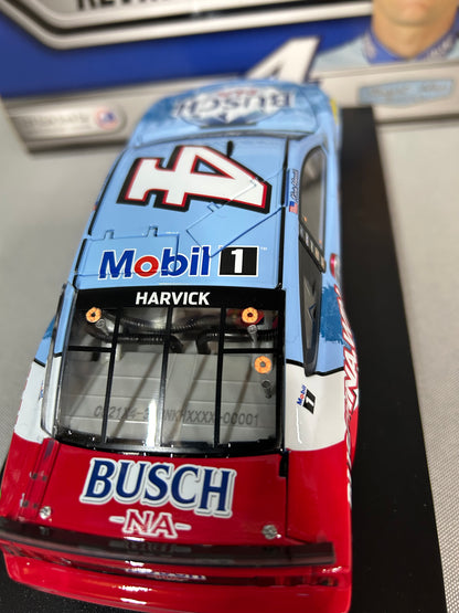 Kevin Harvick #4 2021 Autographed Busch NA Din 1 Nascar Diecast