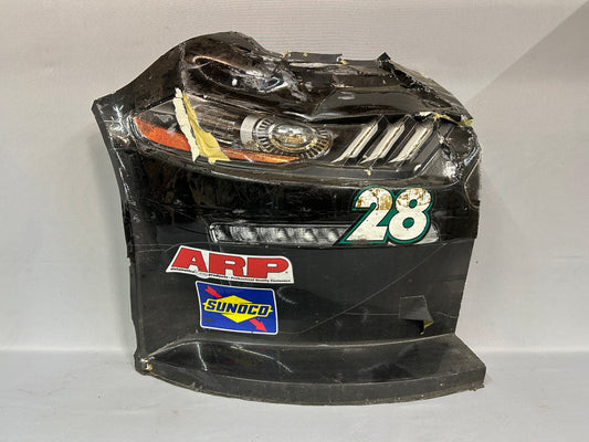 Kyle Sieg #28 2023 Cedar Ridge Landscaping Nascar Nose Corner