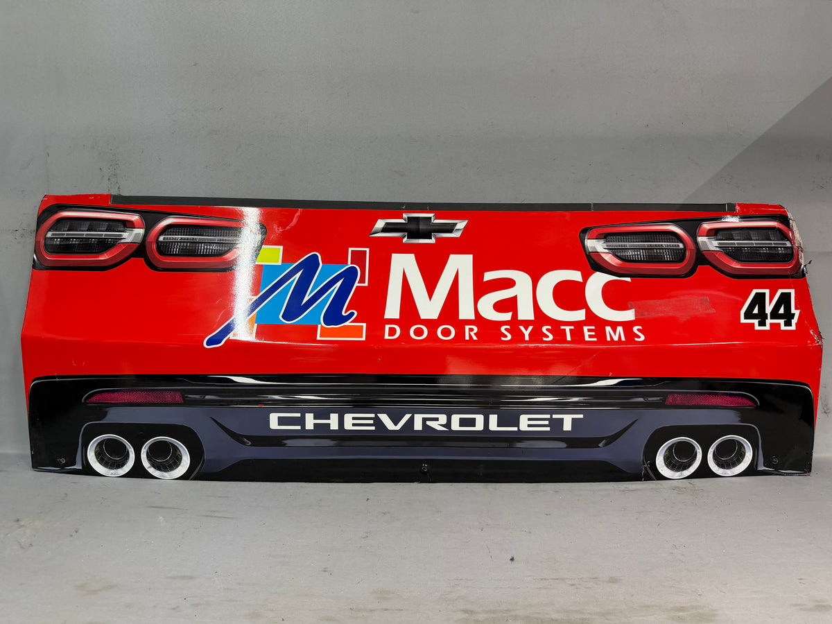 Brennan Poole #44 2026 Darlington 2 Macc Door Systems Nascar Rear Bumper