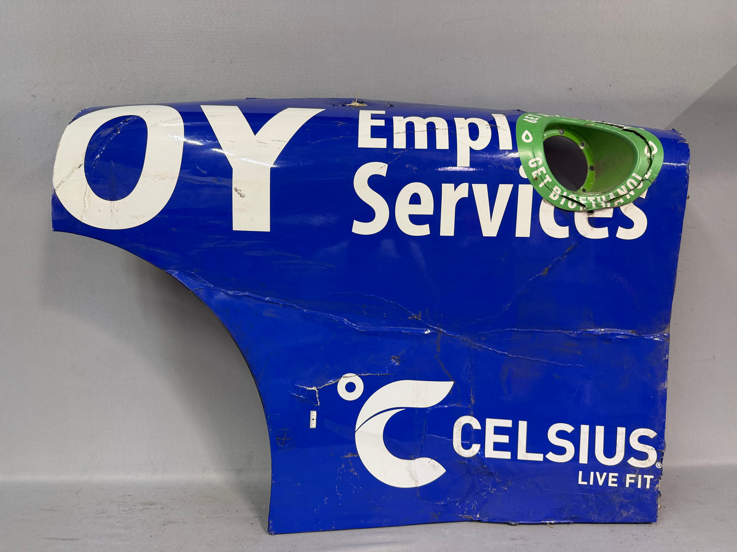 Josh Williams #11 2024 Alloy Employer Services Nascar Partial Quarter Panel