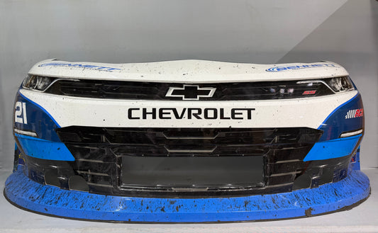 Austin Hill #21 2025 Phoenix Bennett Transportation Nascar Front Nose