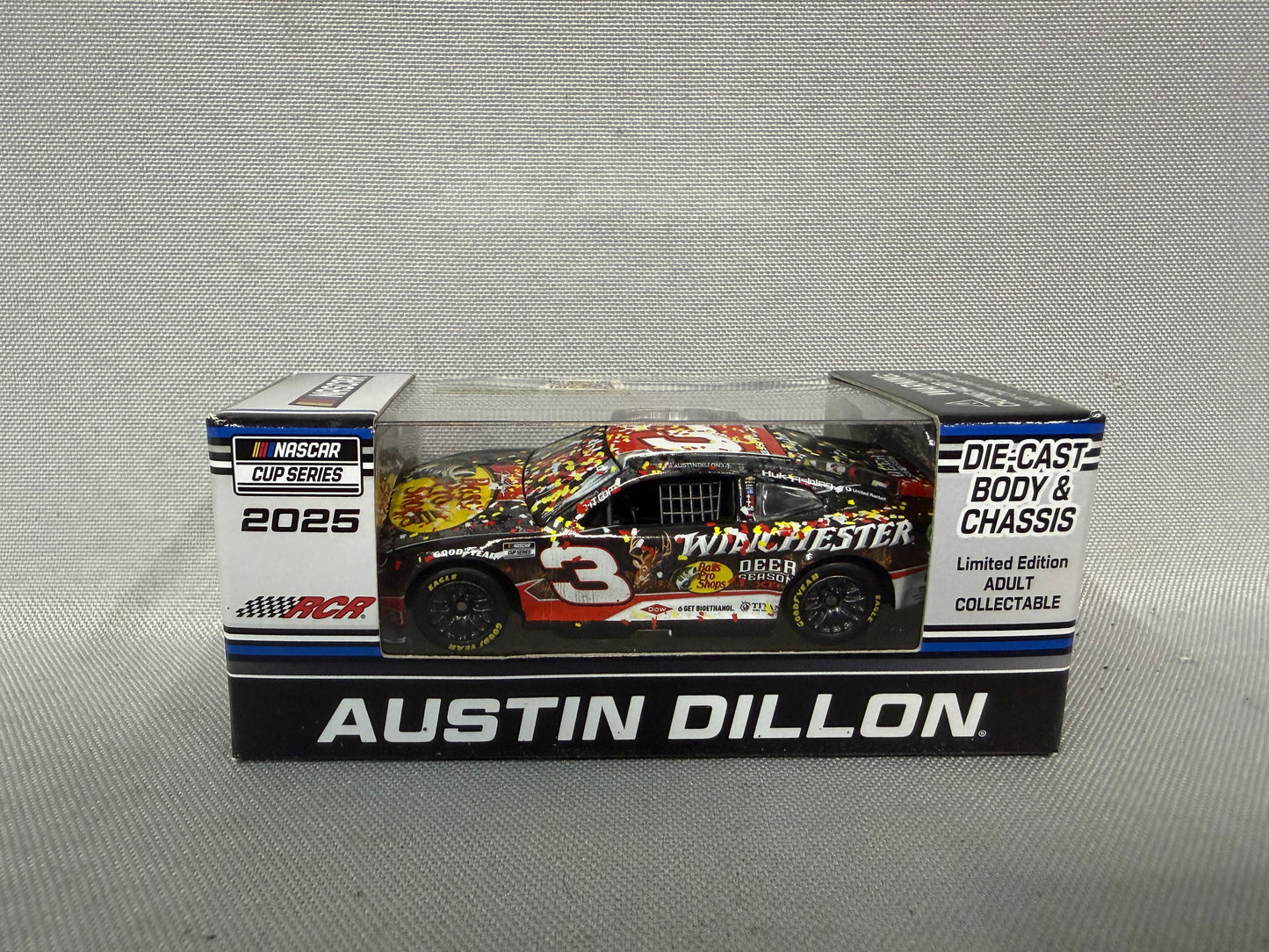 Austin Dillon #3 2025 Richmond Win Bass Pro Shops Winchester Nascar 1/64 Diecast