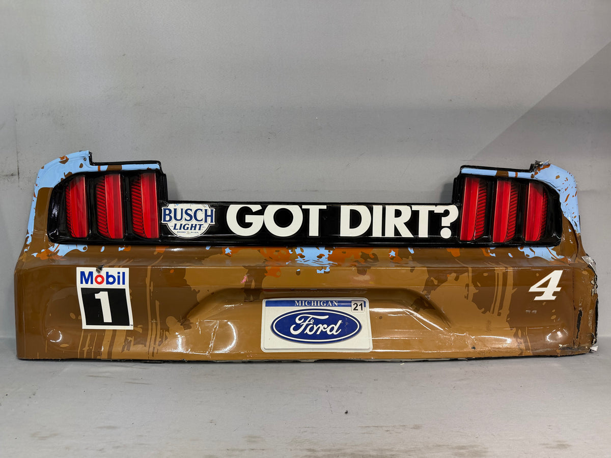 Kevin Harvick #4 2021 Bristol Dirt Busch Light Nascar Rear Bumper