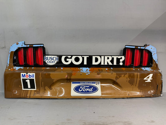 Kevin Harvick #4 2021 Bristol Dirt Busch Light Nascar Rear Bumper