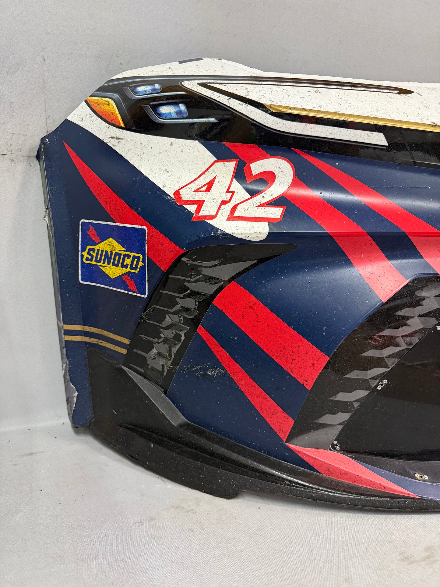 John Hunter Nemechek #42 2026 Michigan Pye Barker Nascar Front Nose