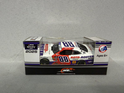 Connor Zilisch #88 2025 Sonoma Win Roto Rooter Nascar 1/64 Diecast