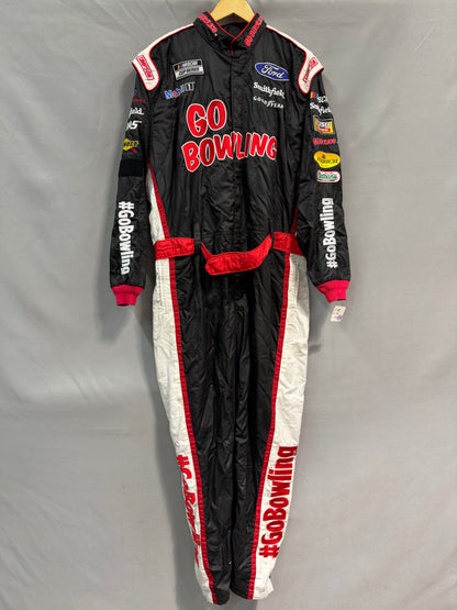 Aric Almirola #10 Go Bowling Nascar Crew Firesuit C-50 W-40 L-30