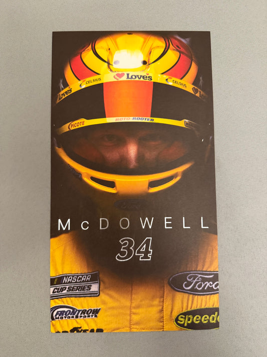 Michael McDowell #34 2024 Loves Truck Stop Nascar Hero Card