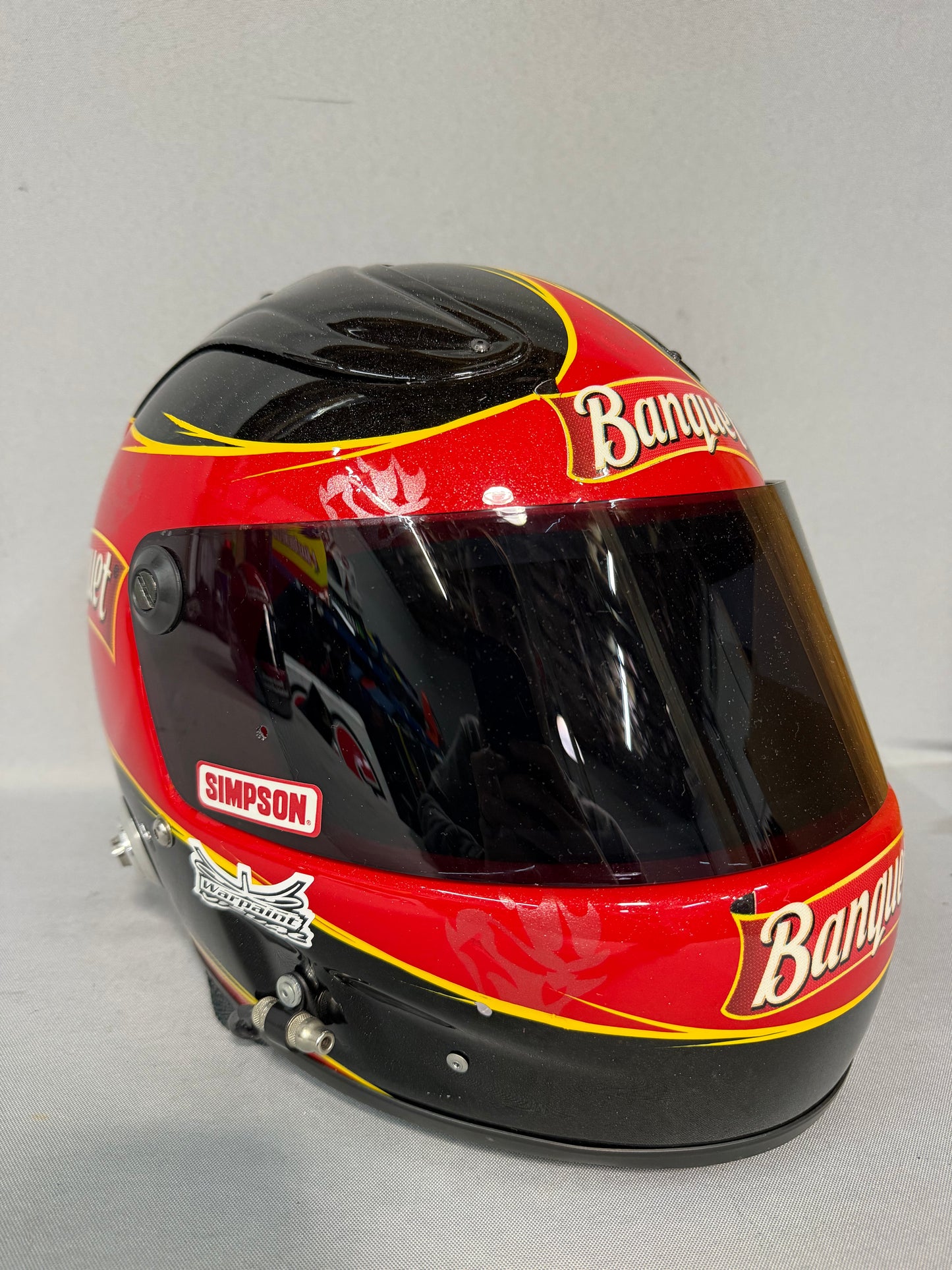 Aric Almirola #18 2007 Banquet Nascar Driver Helmet