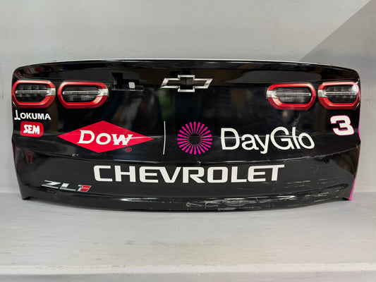 Austin Dillon #3 2025 WWTR Gateway Dow Day Glo Nascar Rear Bumper