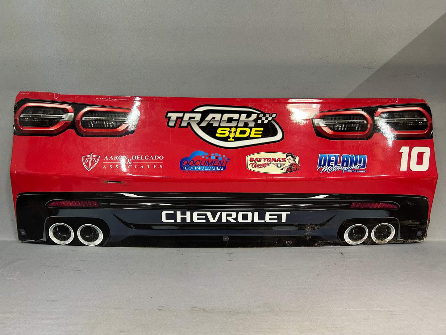 Daniel Dye #10 2025 Watkins Glen Champion Container Nascar Rear Bumper