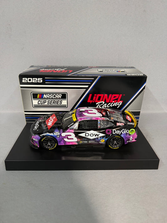 Austin Dillon #3 2025 Dow Dayglo Nascar Diecast