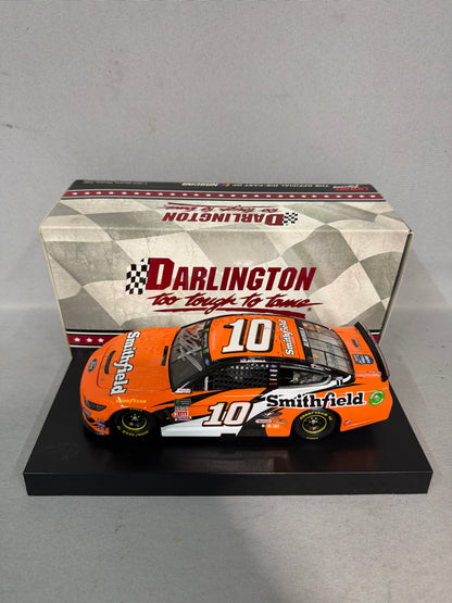 Aric Almirola #10 2019 Smithfield Darlington Nascar Autographed Diecast