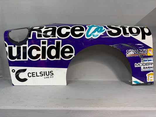 Daniel Dye #10 2025 Portland Gateway Race To Stop Suicide Nascar Quarter Panel