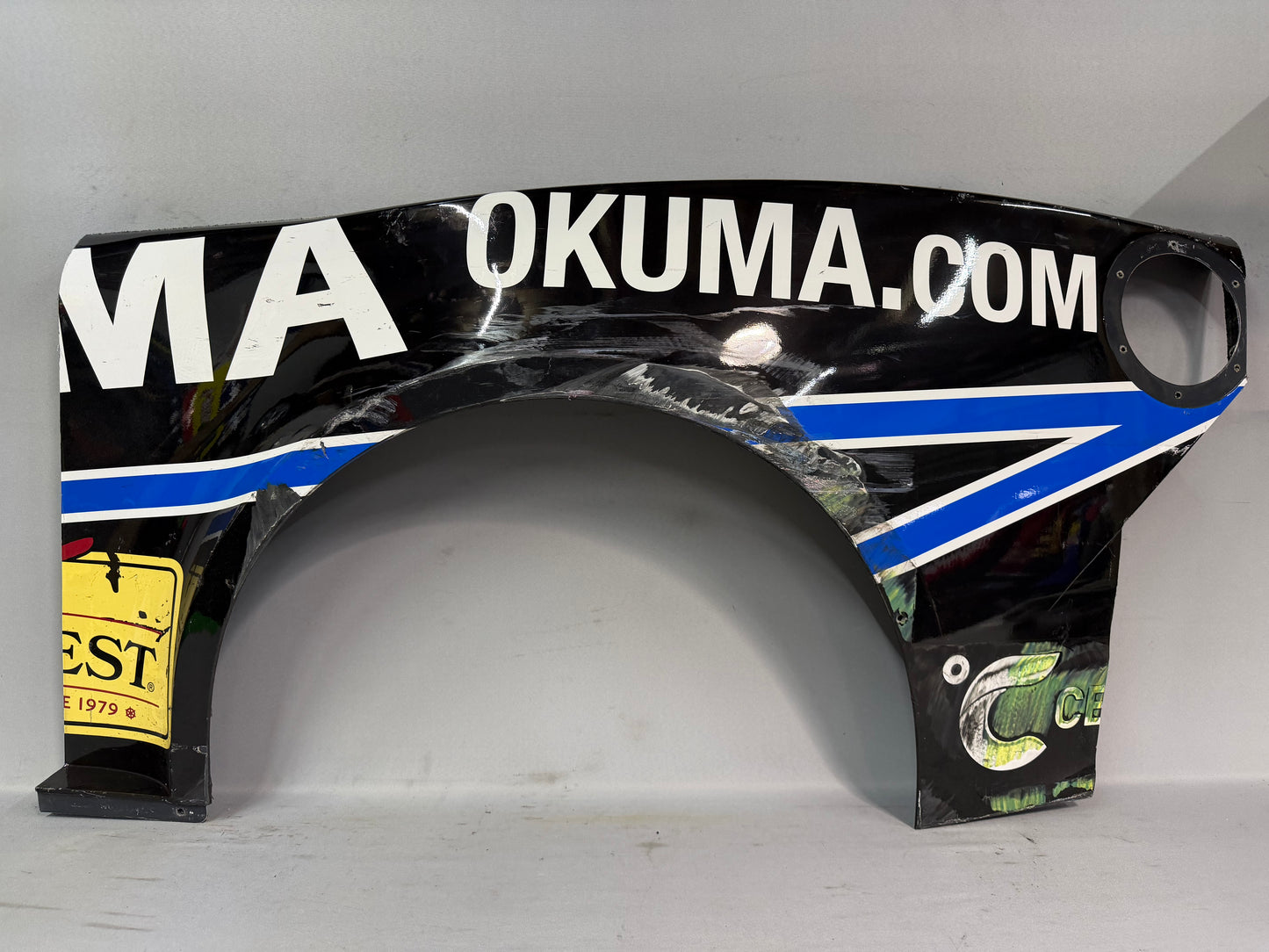 Ty Dillon #10 2025 Bristol Okuma Nascar Quarter Panel