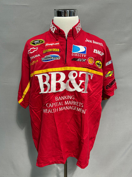Clint Bowyer #07 BB&T Nascar Crew Shirt Size XL