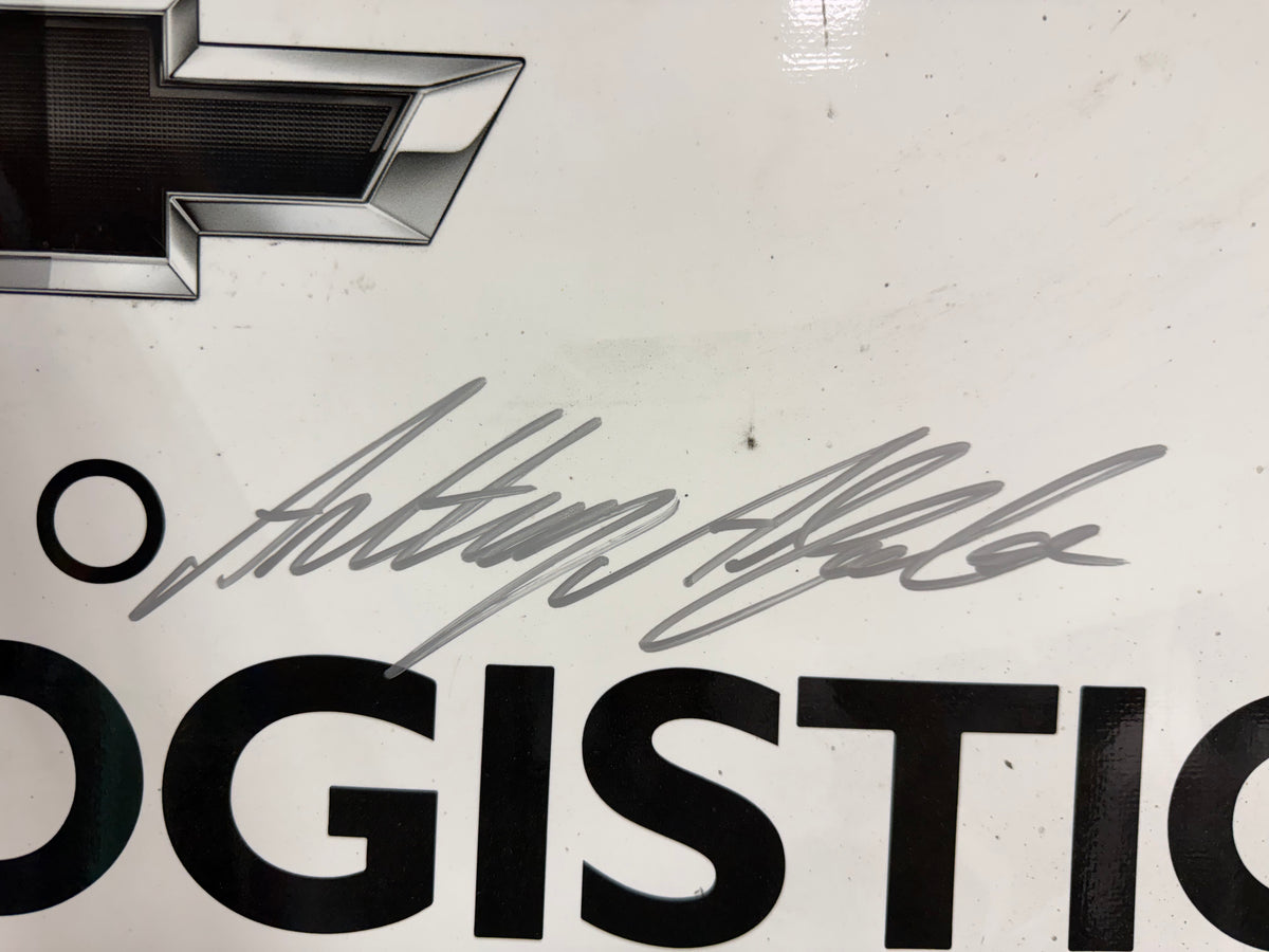 Anthony Alfredo #96 2026 Bristol 1 Ohio Logistics Nascar Autographed Rear Bumper