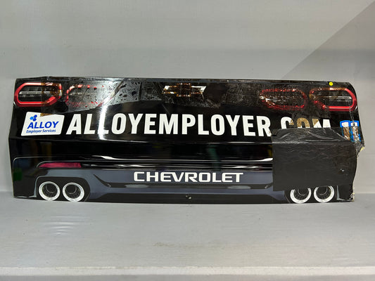 Josh Williams #11 2025 Darlington Throwback Alloy Employer Services Nascar Rear Bumper