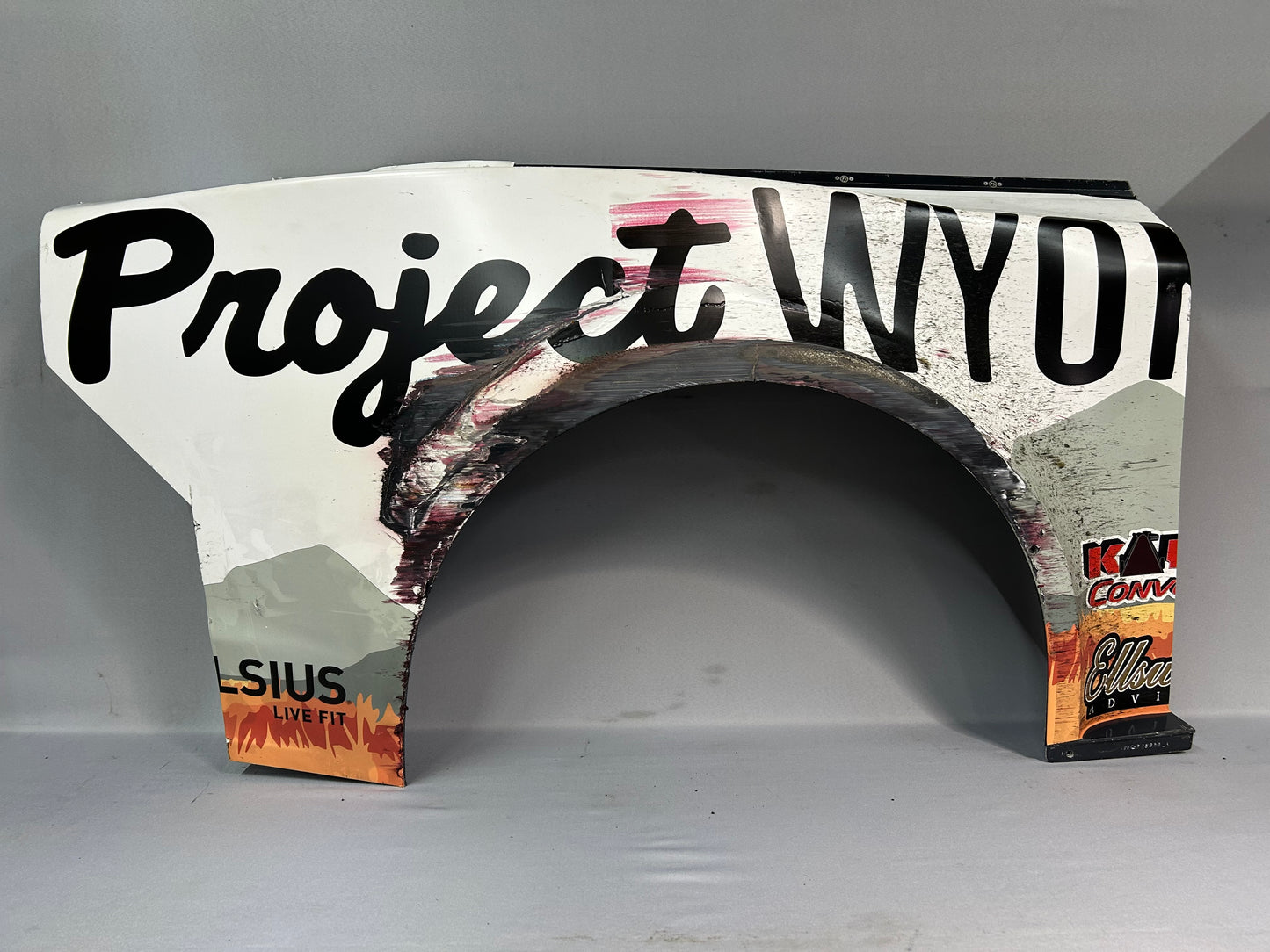 Derek Kraus #16 2024 Darlington Project Wyoming Nascar Quarter Panel